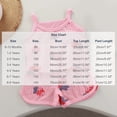 thumbnail image 4 of Vornjynx Girls Casual Outfits 2 Piece Sleeveless Cotton Tank Tops and Baggy Shorts Comfort Soft Kids Summer Daily Home Sets Multicolor Size 8, 4 of 6