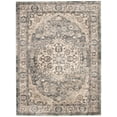 thumbnail image 1 of eCarpetGallery Modern Living Room Area Rug, 5'3" x 7'3", Blue, Ivory, Oregon Tabriz, 1 of 9