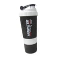 thumbnail image 2 of 4xProtein Shaker Bottle Batidos De Portátiles Para Mezclas De Proteínas Botella Mezcladora Blanca, 2 of 8