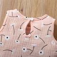 thumbnail image 3 of Vedolay Summer Sets Girl 2 Piece Girls Summer T-Shirt and Shorts Set Girls Summer Clothes 2023 Summer Outfit,Pink 12-18 Months, 3 of 4