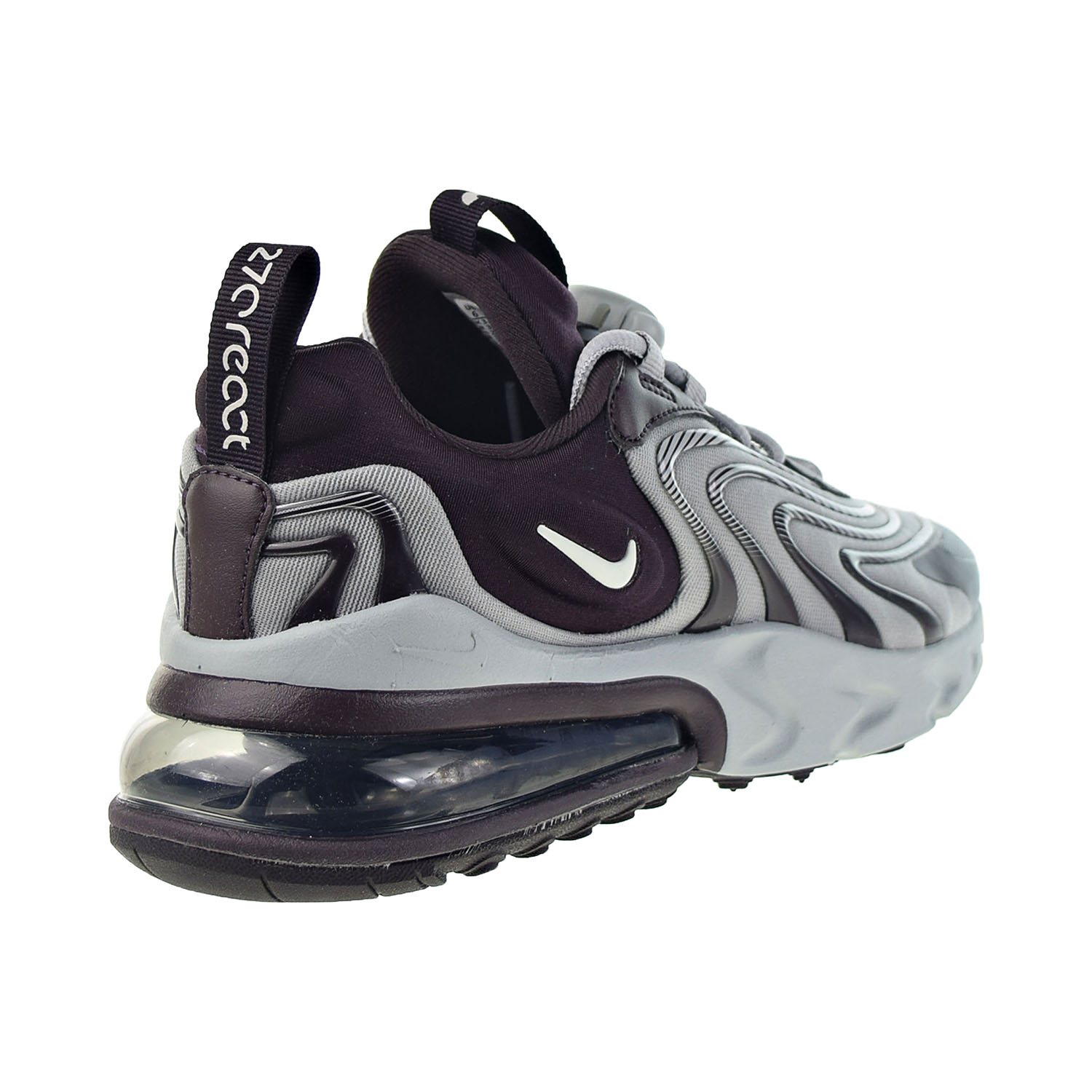 Nike Air Max 270 React ENG Women's Shoes Burgundy Ash-Smoke Grey ck2595-600 - image 3 of 6