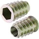 thumbnail image 3 of Paquete de 120 tuercas hexagonales de aleación de zinc M4 M5 M6 M8 M10 con inserto roscado para muebles de madera con caja de plástico Vhermosa YQ-0579, 3 of 4