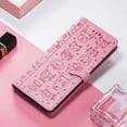 thumbnail image 2 of for Motorola Moto G32 PU Leather Flip Wallet Case, Cat Dog Cartoon Cute Style with ID Card Holder Phone Cover Case for Moto G32 MG Pink, 2 of 12