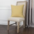thumbnail image 5 of Tan Solid Color Flange Edge Throw Pillow, 5 of 6