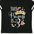 thumbnail image 4 of Inktastic This Princess is Three Third Birthday Girls Toddler T-Shirt, 4 of 5