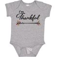 thumbnail image 3 of Inktastic Im Thankful- Thanksgiving with autumn branch Boys or Girls Baby Bodysuit, 3 of 5