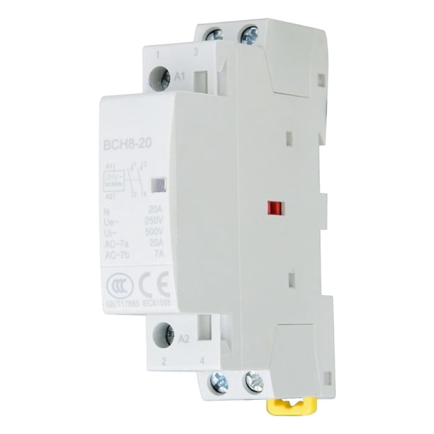 Contactor De Ca Doméstico 2P 20A 2No Montaje En Riel Din (24V) Sweethay TO003345-00