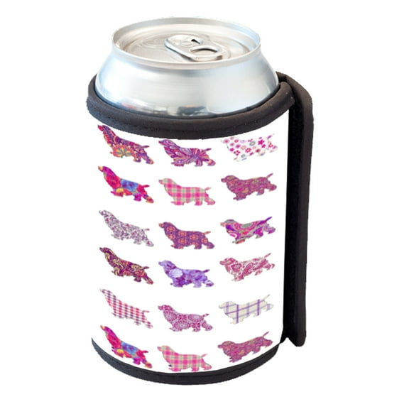 KuzmarK Insulated Drink Can Cooler Hugger - Cocker Spaniel Dog