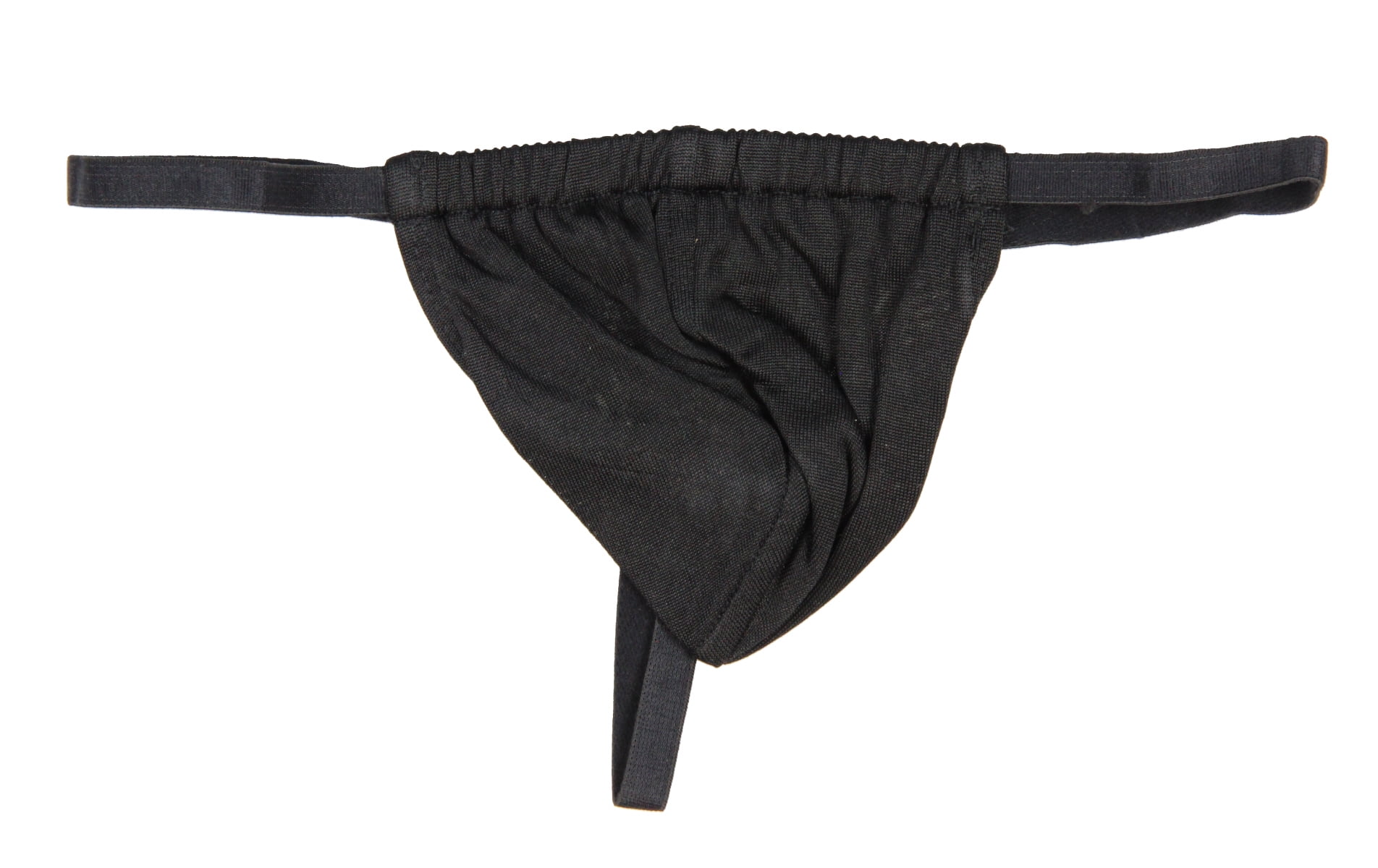 Intimo Intimo Mens Silk Knit Thong Pouch Underwear