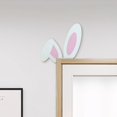 thumbnail image 4 of LSLJS Easter Door Frame Decorations Spring Front Door Corner Sign Bunny Wooden Decor Easter Props Gifts Easter Decorations for Wall Window Door Decor Easter Decorations, Gifts for Women/Men, 4 of 5