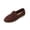Exquisite Shoes - Coffee, variant on Samdudou Womens Loafers Casual Slip On Flat Shoes Closed Toe Faux Suede Moccasins Lightweight Walking Footwear for Daily Office Use