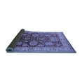 thumbnail image 2 of Ahgly Company Indoor Round Oriental Blue Traditional Area Rugs, 4' Round, 2 of 4