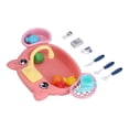 thumbnail image 4 of Spptty Pretend Play Kitchen Sink Toys,Kitchen Sink Play Set Plastic Interactive Pretend Kitchen Sink Toys For Kids Over 3 Years Old,Kitchen Sink Play Set, 4 of 8