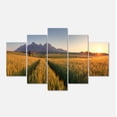 thumbnail image 2 of Summer Wheat Fields Slovakia - Landscape Artwork Canvas, 2 of 3