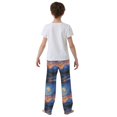 thumbnail image 4 of FORMRS Boys Pajama Pants with Pockets Size 13-14Y Kids Lounge Sleep Bottoms, Mountains and Forests, 4 of 8