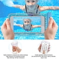 thumbnail image 4 of Wosthever Funda impermeable para teléfono, deportes acuáticos, natación, teléfono móvil, bolsa seca con cordón para escalada al aire libre, funda Deportes acuáticos Rosado Wosthever OD023411-05, 4 of 6