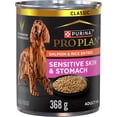 thumbnail image 1 of Purina Pro Plan Nourriture Humide pour Chiens Peau Sensible & Estomac Saumon & Riz, Boîte de 368 g, Caisse de 12, 1 of 5
