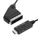 thumbnail image 5 of Cable convertidor negro Adaptador convertidor ligero para HDMI compatible con euroconector, 5 of 6