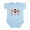 Sky Blue, variant on CafePress - Peace Love Skate Ice Skating Infant Onesie - Baby Light Bodysuit, Size Newborn - 24 Months