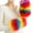 rainbow, variant on Cold Weather Half Finger Gloves Light weight Insulated Gloves For Photography And Mobile Use