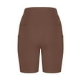 thumbnail image 4 of Mother's Day Gifts AXXD Woman Bermuda Shorts Athletic Pocket Sport Leggings High Waisted Yoga Workout Exercise For Casual Summer Summer Savings Clearance, 4 of 6