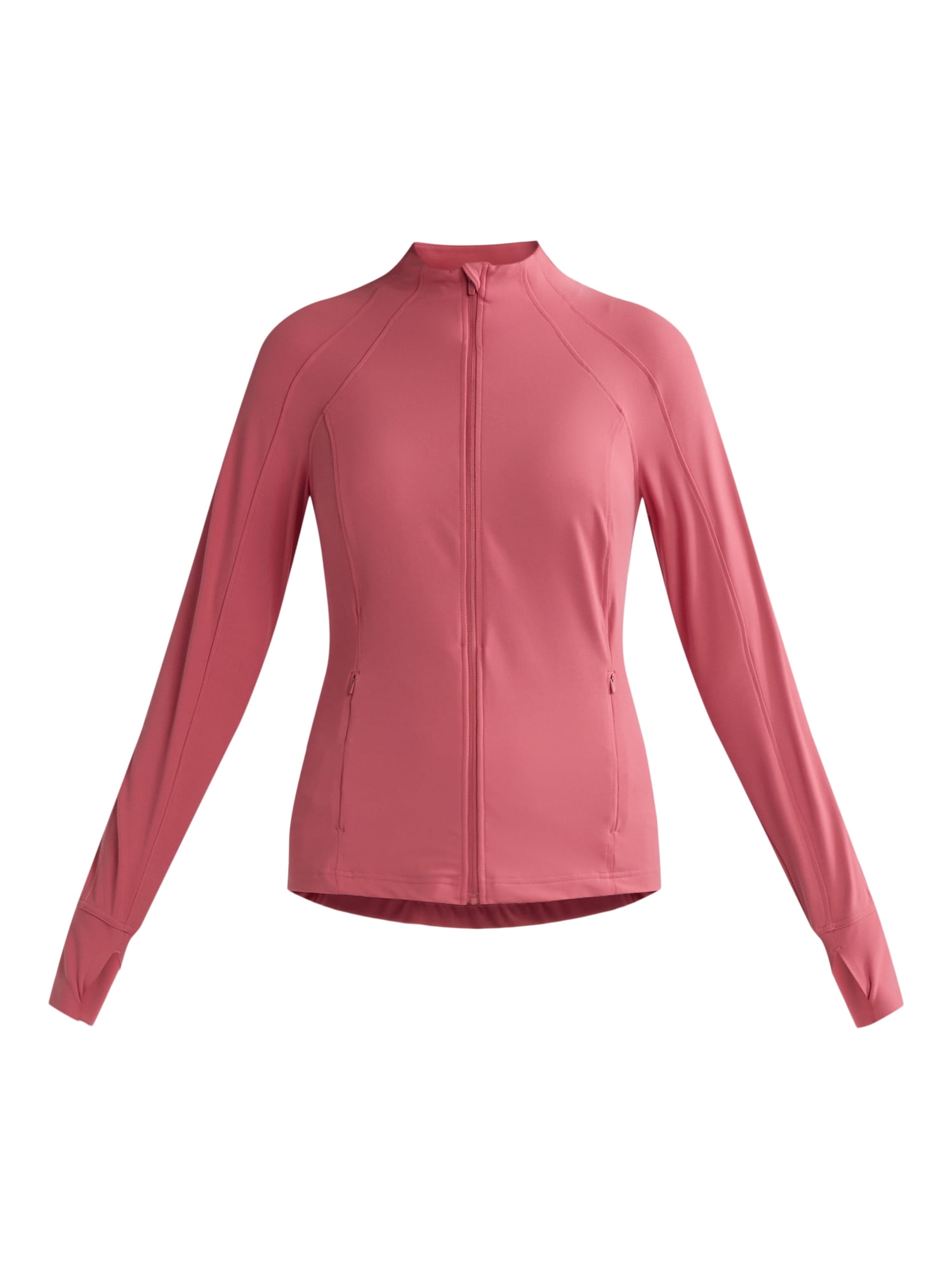 Avia Women's and Women's Plus SoftSculpt Zip-Up Active Jacket, Sizes XS-4X