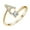 A 5Y8, variant on Ke1Clo Exquisite Fashion English Alphabet Letter E Ring with Zircon Stone for Women Girls Gift for Wedding Party Occasion