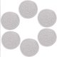 thumbnail image 4 of Posavasos redondos Injueey con aislamiento térmico para bebidas 8 piezas gris claro gris oscuro, 4 of 6