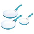 thumbnail image 3 of Mainstays 12 Piece Rust Resistant Aluminium Cookware Set, Teal, 3 of 7