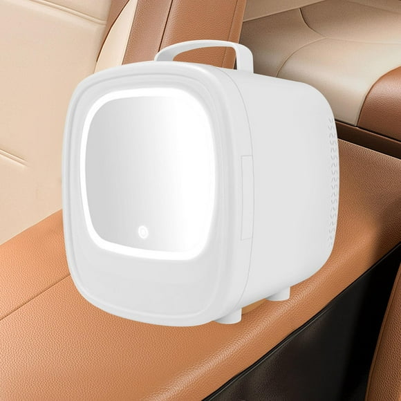 Mini refrigerador para el cuidado de la piel, refrigerador compacto, refrigerador y calentador pequeño, refrigerador personal, mini refrigerador para Uso doméstico del coche