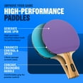 thumbnail image 6 of PRO SPIN All-In-One Ping Pong Set - Retractable Ping Pong Net for Any Table (72"), High-Quality Ping Pong Paddles and Balls, Storage Case - Portable Table Tennis Gifts for Boys & Girls (4-Player Set), 6 of 9