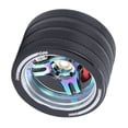 thumbnail image 1 of RC Steering Wheel, Remote Control Transmitter Steering Hand Wheel Replacement Accessory Aluminum Alloy RC Steering Wheel Grip for SANWA for FUTABA, 1 of 7