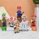 thumbnail image 4 of 3-48 piezas/lotes Super Mario Bros. Figuras de anime de juguete Luigi Yoshi Donkey Kong Goomba modelo de PVC muñeca decoración regalos coleccionables, 4 of 5