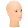 thumbnail image 2 of Cabeza De Maniquí, Cabeza De Entrenamiento Segura Con Superficie Resbaladiza Para Práctica De Belleza Para Exhibición De Sombreros Para ANGGREK Otros, 2 of 8