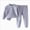 A33-Blue, variant on Girls 2-Piece Long Sleeve Pajama Set with Cartoon Print,Soft Cotton Sleepwear