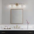 thumbnail image 2 of Millennium Lighting 22304-BN Norah 4 Light 32" Wide Vanity Light - Nickel, 2 of 7