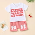 thumbnail image 2 of Gerichy Kid Toddler Baby Boys Clothes Summer Short Sleeve Cartoon Letter Car Prints Tops Shorts 2PCS Outfits Set for Toddler Boys Shorts CLothes Set, 0 6 12 18 24 Months 2T 3T Shorts Summer Outfit, 2 of 7