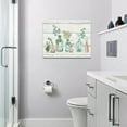 thumbnail image 2 of Farmhouse Bathroom Botanical Flower Wall Art Floral Bathroom Pictures Wall Decor Bottles and Plants Canvas Prints Framed Modern Painting Artwork for Kitchen Bedroom Living Room Office 16"x12", 2 of 6