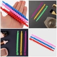 thumbnail image 3 of WRITWAA 40Pcs Spiral Hair Perm Rods Multi Color ABS Curling Rods for Salon and Home Hairstyles, 3 of 7