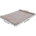 thumbnail image 6 of Rectangular Stove Top Cover, Oak White Noodle Board Stove Cover for Electric Stove and Gas Stove, Removable Built-in Handles, Suitable for Kitchen, RV, Restaurant, 6 of 9