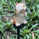 thumbnail image 3 of Luces de estaca de gato con energía Solar para camino al aire libre, iluminación de paisaje de césped, patio, pasarela, luz de jardín Solar para gato al aire libre, 3 of 5