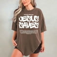 thumbnail image 5 of Jesus Saves Shirt - Christian Streetwear | Comfort Colors Faith T-Shirt | Jesus is King Merch | John 3:16 Bible Verse Tee, 5 of 8