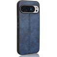 thumbnail image 2 of KOMI Phone Case for Google Pixel 9, Case for Google Pixel 9 Pro Cow-Like PU Leather Style Protector Cover, Non-Slip Shockproof Cover for Google Pixel 9/9 Pro Case Blue, 2 of 5