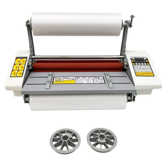 A3 High Speed Hot Cold Roll Laminator Single and Dual Sided Thermal Roll Laminating Machine Speed Temperature Adjustable 110V