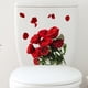 thumbnail image 4 of Pegatina NQ Romántica para Asiento de Inodoro con Forma de Rosa Decoración del Hogar, 4 of 5