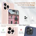 thumbnail image 2 of UTAH-Slim-Fit for iPhone 15 Pro Case,Skin Soft Liquid Silicone,Sturdy Hard Frame Shockproof Cover with Anti-Scratch Microfiber Lining,Full Protection for Screen and Camera Lens,6.1 inch(Chalk Pink), 2 of 4