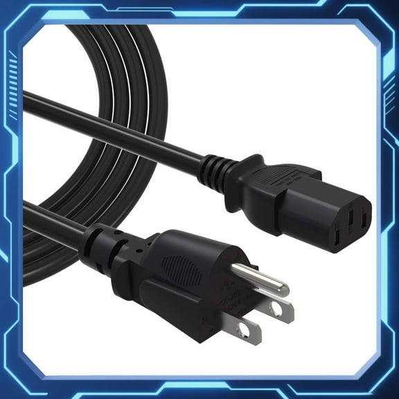 Aprelco AC Power Cord Cable Compatible with PECRON E1500LFP Portable Power Station