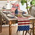 thumbnail image 7 of Sm:)e Stars 4th of July Placemats Set of 4, Wooden Patriotic Decor Durable and Stylish Independence Day Party and Family Gathering Supply 12 x 18 Inch, 7 of 7