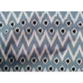 thumbnail image 4 of oneOone Coton Popeline Tissu Imprimé Chevron Ikat Tissu BTY 42 Pouces de Large, 4 of 4