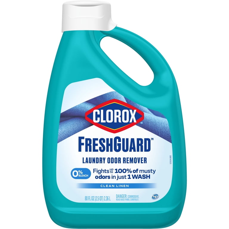 Clorox Freshguard Laundry Odor Remover, 80 fl oz photo 2